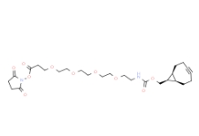  cas:1807501-86-5，endo BCN-PEG4-NHS ester， 環(huán)丙烷環(huán)辛炔-四乙二醇-N-羥基琥珀酰亞胺
