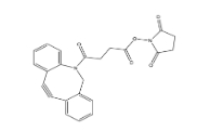 cas:1353016-71-3 ，DBCO-NHS Ester, 二苯基環(huán)辛炔-N-羥基琥珀酰亞胺 酯溶性點擊化學試劑