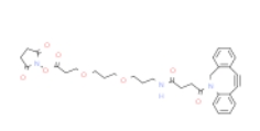 DBCO-NH-PEG12-cas:2093934-94-0；CH2CH2COONHS ester； 氮雜二苯并環(huán)辛炔十二聚乙二醇琥珀酰亞胺酯