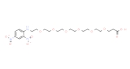 DNP-PEG6-acid； cas:1817829-84-7 ； 2,4-二硝基苯胺-六聚乙二醇-丙酸