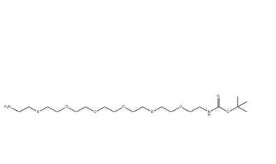 Amine-PEG6-NH-Boc，1091627-77-8，氨基-六聚乙二醇-叔丁氧羰基