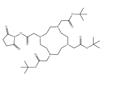 CAS#:819869-77-7,  DOTA-tris-tBu-ester NHS